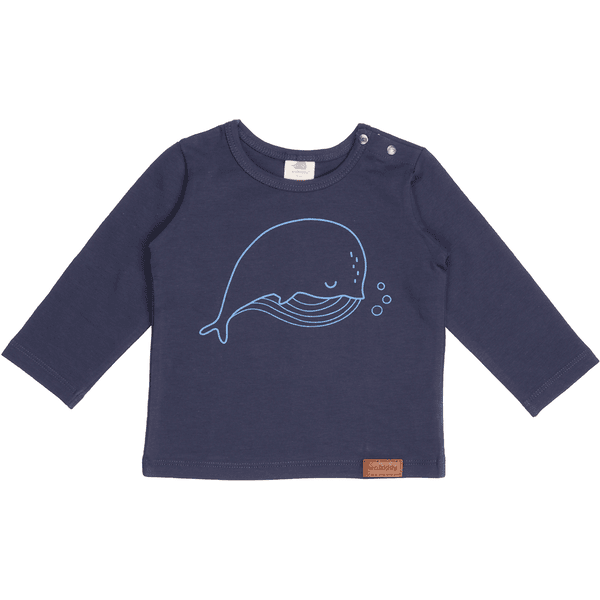 Walkiddy Shirt Whale grau