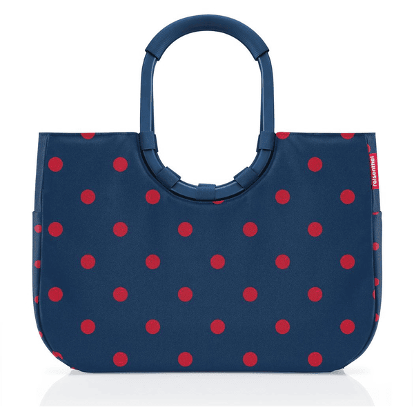 reisenthel ® loopshopper L frame mixed dots rood