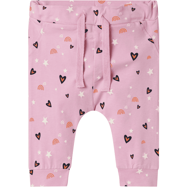 name it Nbfvandora Pantalones de chándal lavanda pastel