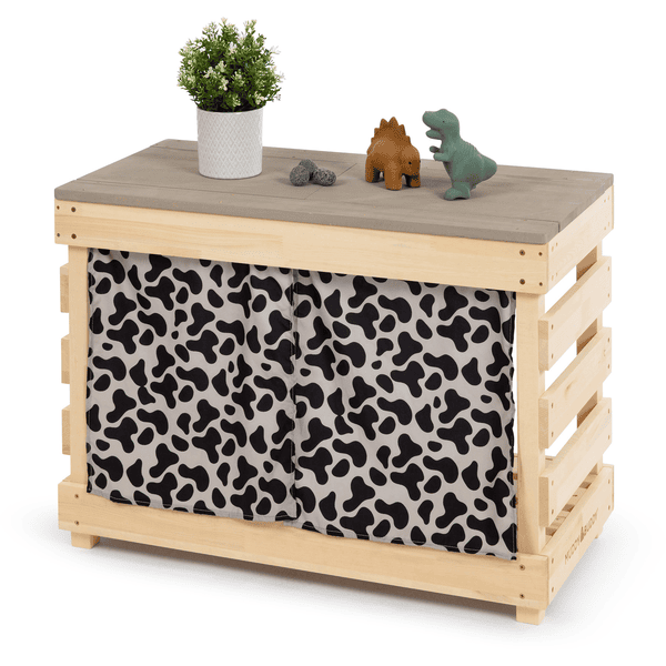 Little MUDDY BUDDY® moddertafel Leo, natuurlijk warm grijs