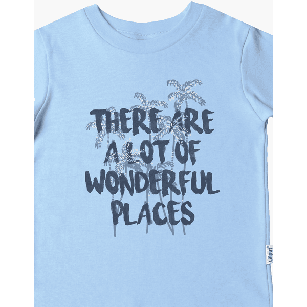 Liliput T-Shirt Wonderful Places hellblau