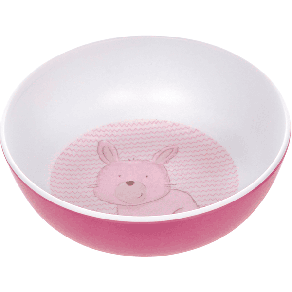 sigikid ® Melaminskål bunnyrosa