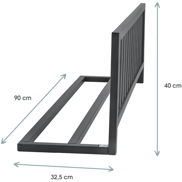 Barriere de lit bebe 90 clearance cm
