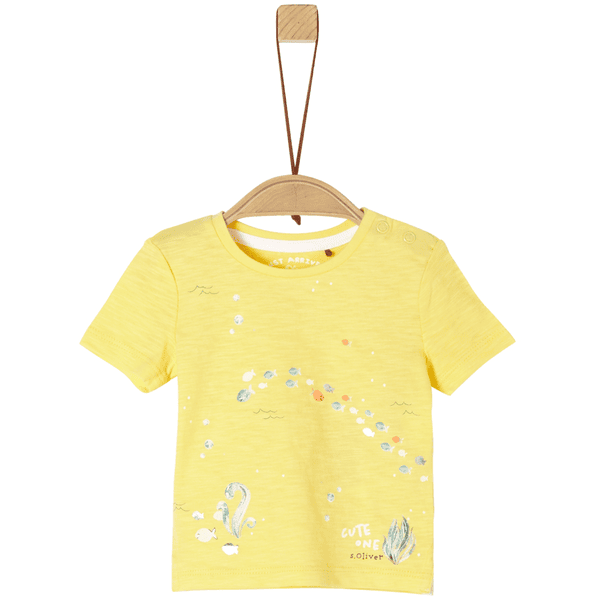 s.Oliver T-Shirt light yellow