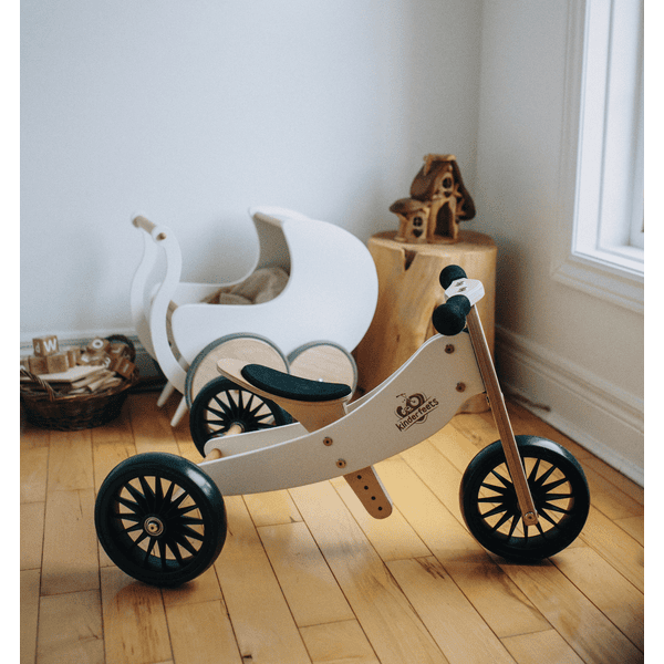 Kinderfeets® Tricycle draisienne évolutif 2en1 Tiny Tot Plus, bois