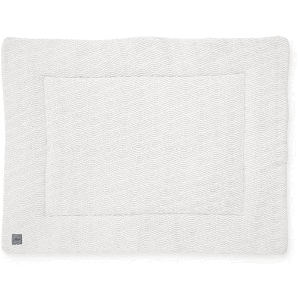 jollein Deken River knit cream white 80x100 cm 