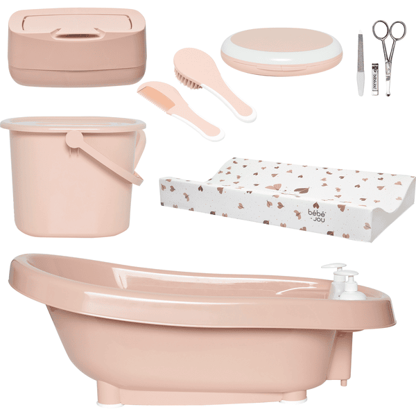 Fabulous bébé-jou® Thermo badesæt de Luxe Pale Pink