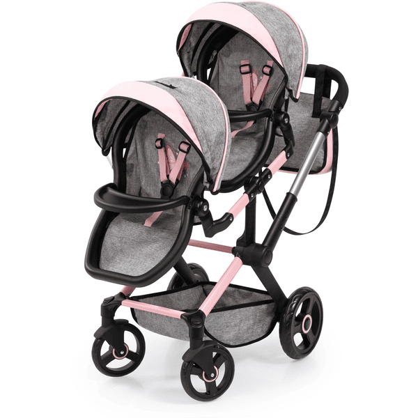 bayer Design Wózek dla lalek Xeo Twin z motylkiem