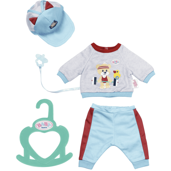 Zapf Creation BABY born® Little Sport Outfit 36 cm, blau