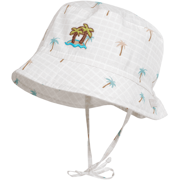 Maximo Sombrero de palma de concha-marrón 