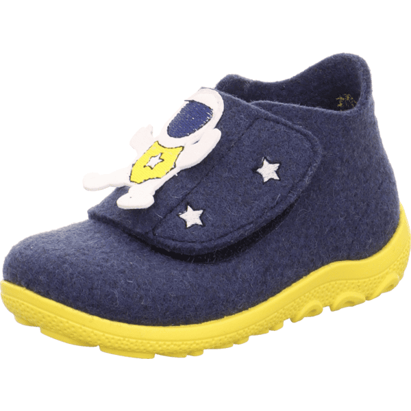 superfit Pantofola felice blu scuro/giallo (medio)