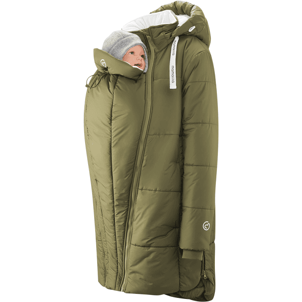 mamalila Äitiystakki Carry Coat Copenhagen khaki