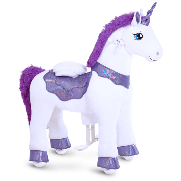 PonyCycle® Licorne à monter enfant violet grand