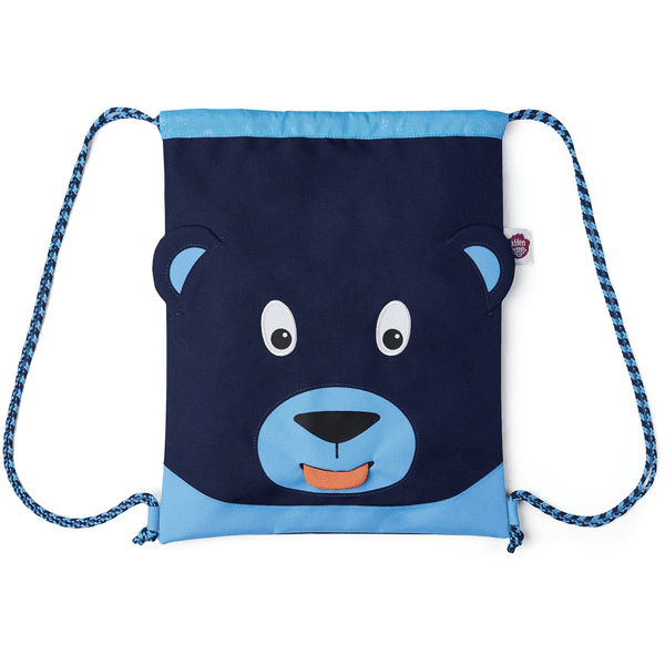 Affenzahn Borsa da ginnastica: orso, blu