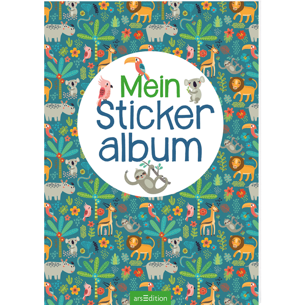 arsEdition Mein Stickeralbum - Dschungel