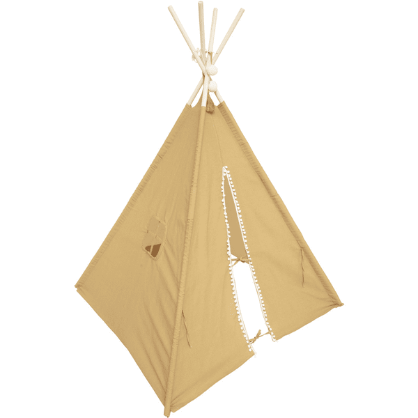 atmosphera Tipi enfant Wapi moutarde 160 cm