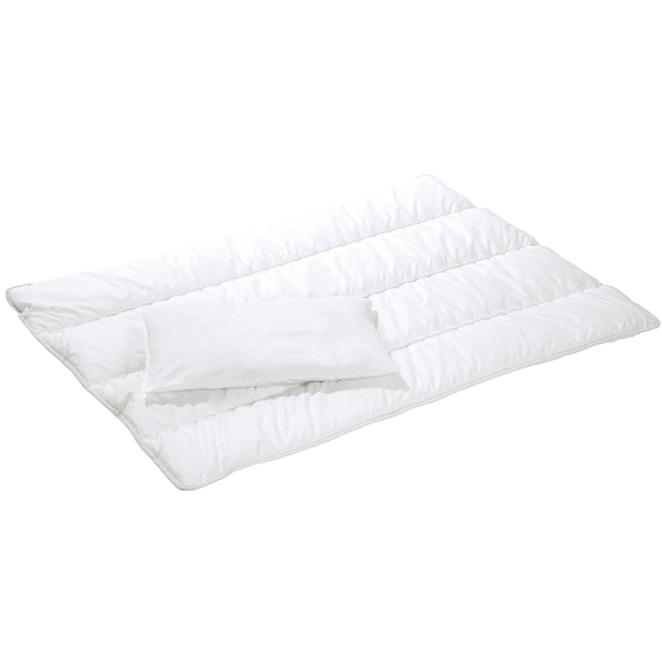 Alvi® Mikrofaser-Steppbett Set 40x60cm / 100x135cm