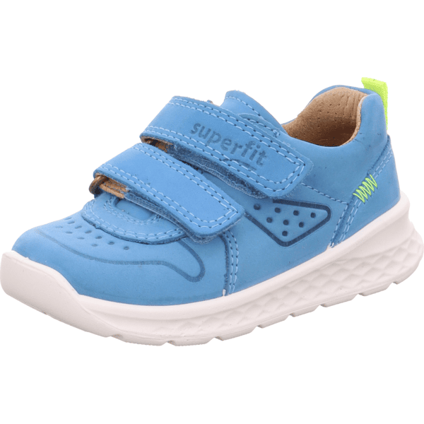 superfit Halbschuh Breeze hellblau/gelb (mittel)