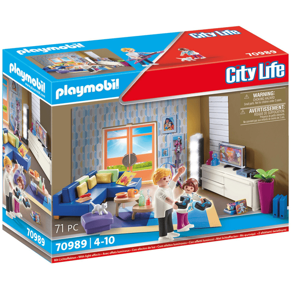Editie Voordracht aankomst PLAYMOBIL ® City Life Woonkamer | pinkorblue.nl