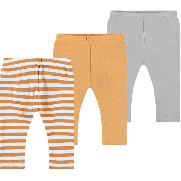 name it Leggings 3er Pack Bone Brown