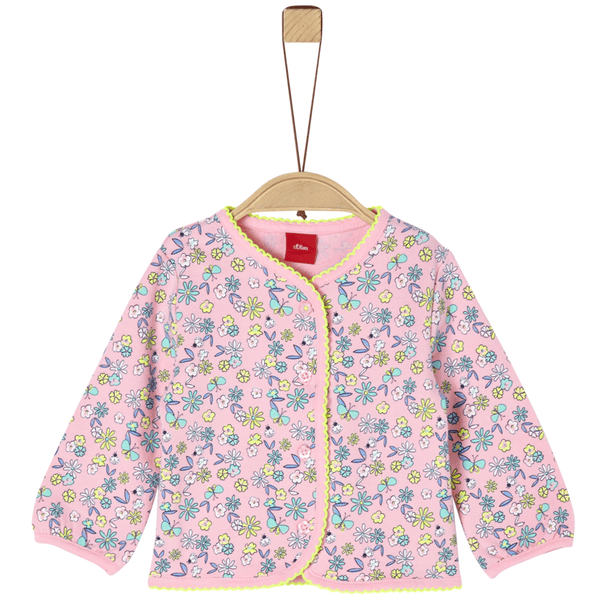 s. Oliven r Sweatjacket pink