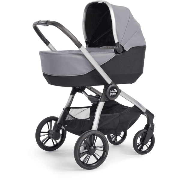 baby jogger Kinderwagen City Sights inkl. Babywanne Dark Slate und Wetterschutz babymarkt