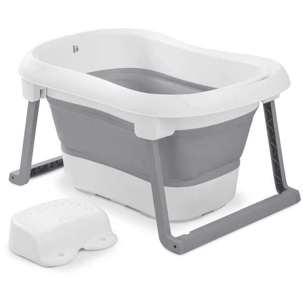 hauck Faltbadewanne Wash N Fold L White/Stone