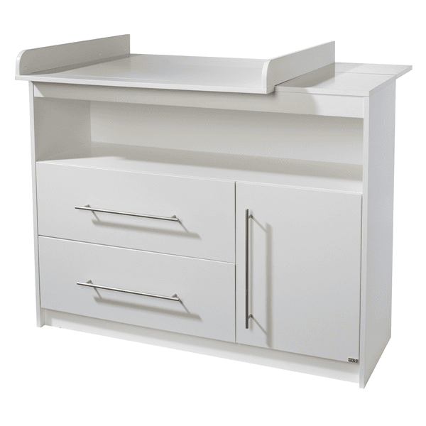 Weiße Wickelkommode 