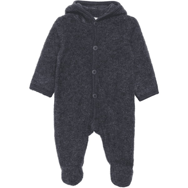 Fixoni Wool Overall Mørkegrå Melange