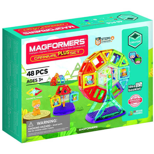 MAGFORMERS® Jeu magnétique Carnival Plus Set