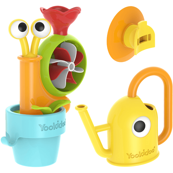 Yookidoo® Badewannenspiel Blumentopf mit Schnecke