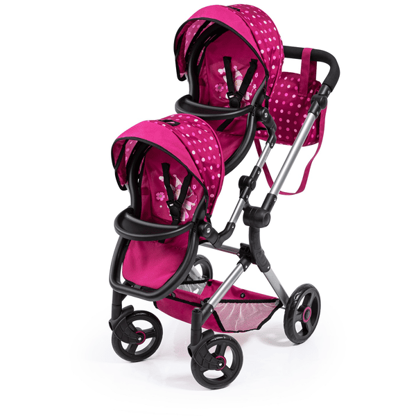 Carrito de muñecas Twin Neo con Capota – Bayer — Juguetesland