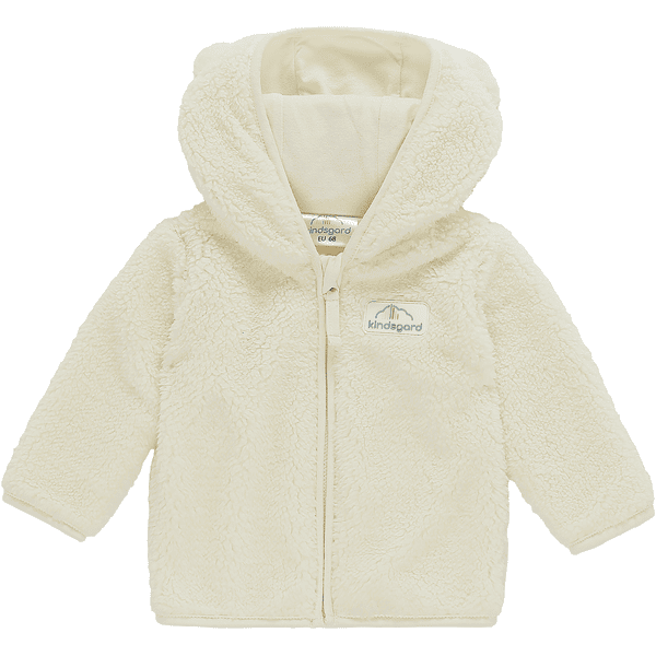 kindsgard Veste bébé kuddel ours crème