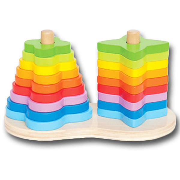 Hape Regenbogen Steckspiel