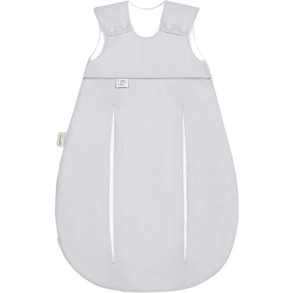 odenwälder Schlafsack Jersey Prima Klima light silver 60 cm - 130 cm