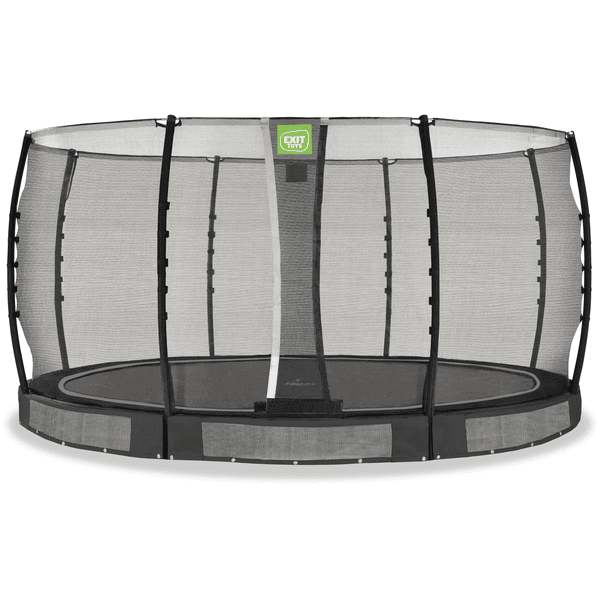 EXIT Allure Class ic ground trampolin ø 427cm - sort