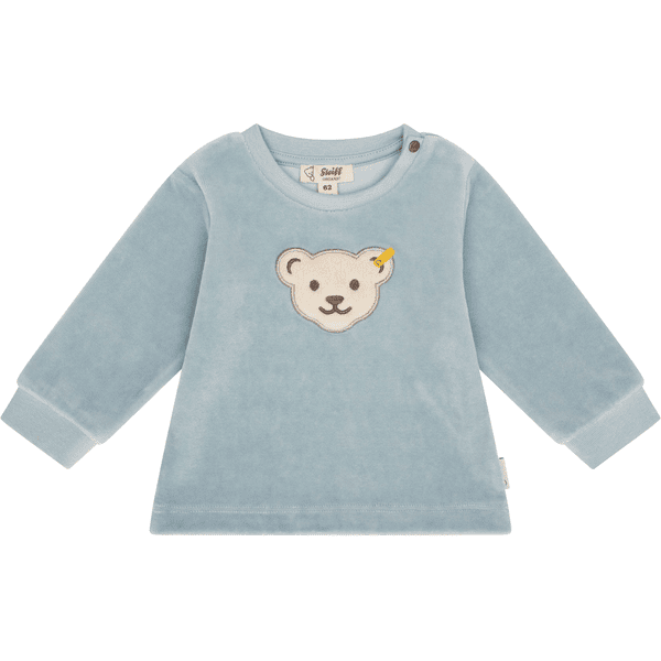 Steiff Sweatshirt GOTS celestial blue