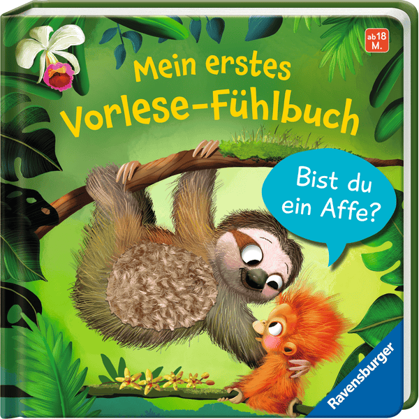 Ravensburger Mein erstes Vorlese-Fühlbuch: Bist du ein Affe?
