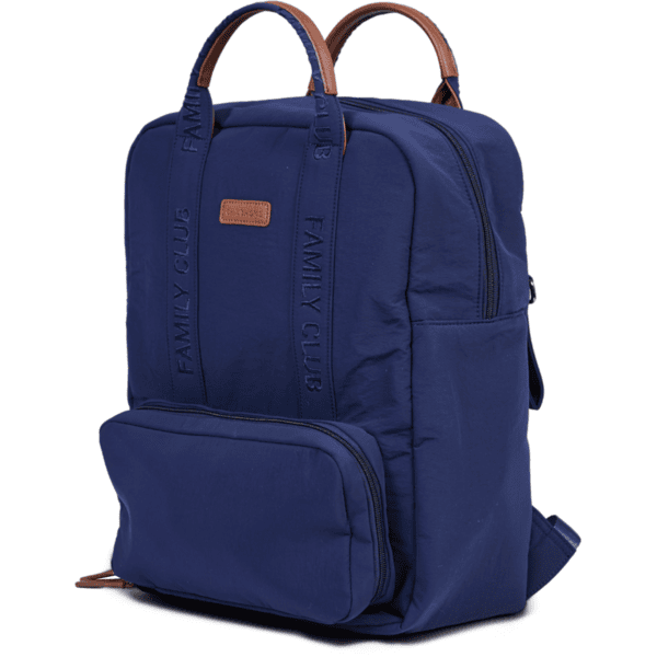 CHILDHOME Wickelrucksack Family Club Signatur Blau