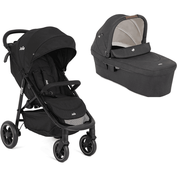 Joie Kinderwagen Set Literax Shale inklusive Babywanne Ramble XL Shale