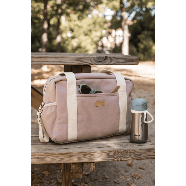 Sac à langer Paris dusty pink