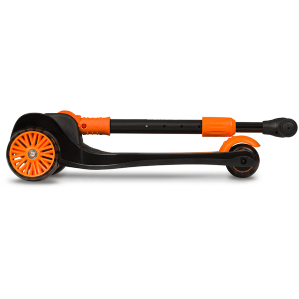 lionelo Trottinette enfant 3 roues pliable Timmy orange black