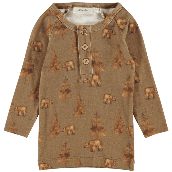 Lil'Atelier Langarmshirt Nbmgeo Otter