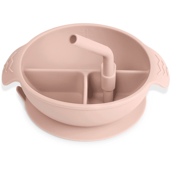haakaa® Assiette enfant silicone, rose