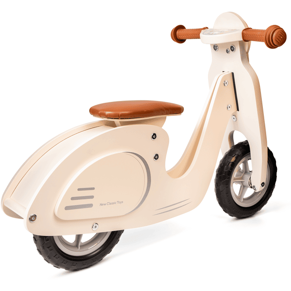 New Classic Toys Draisienne enfant bois crème