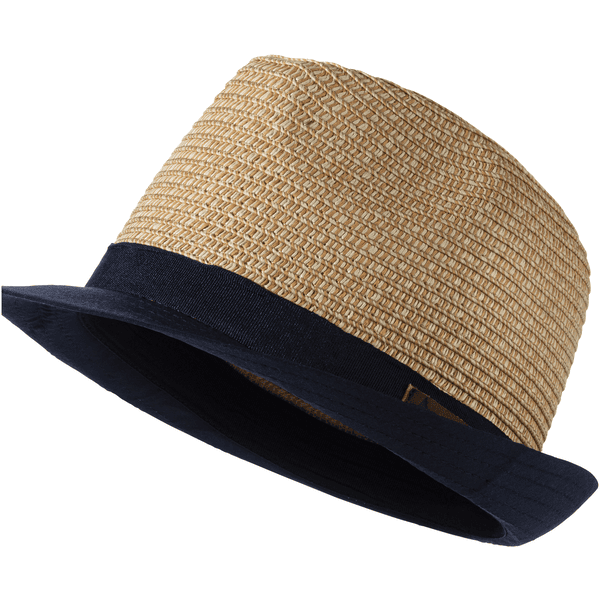 Sterntaler Dwukolorowy kapelusz słomkowy sand 