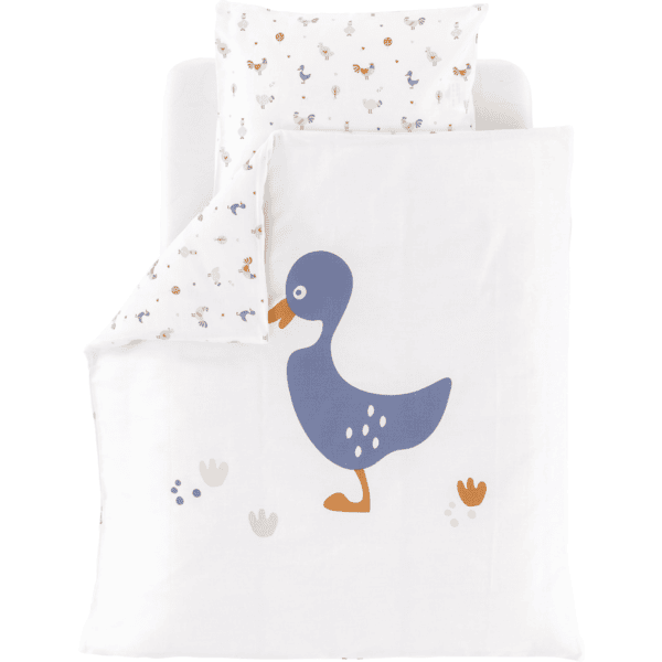 Träumeland Ropa de cama Cock-a-doodle-doo 80x80 cm