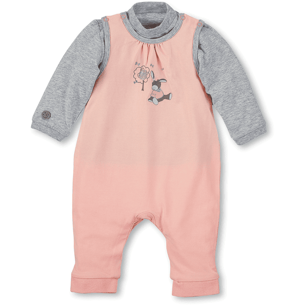 Sterntaler Ensemble Rompers-Set Jersey Emmi rose Girl pâle