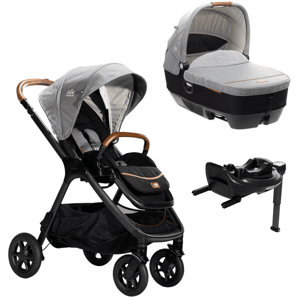 Joie Signature Sportwagen Finiti inkl. Auto-Babywanne Calmi R129 Carbon und i-Base encore