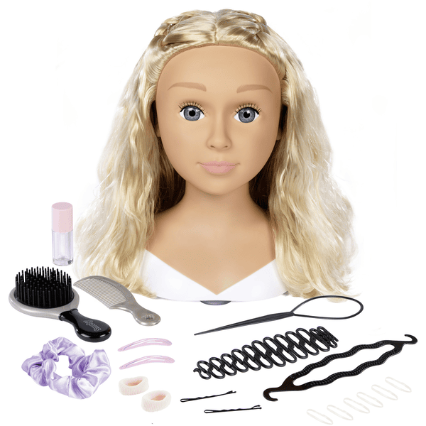 Smoby - Il mio Beauty styling head blonde